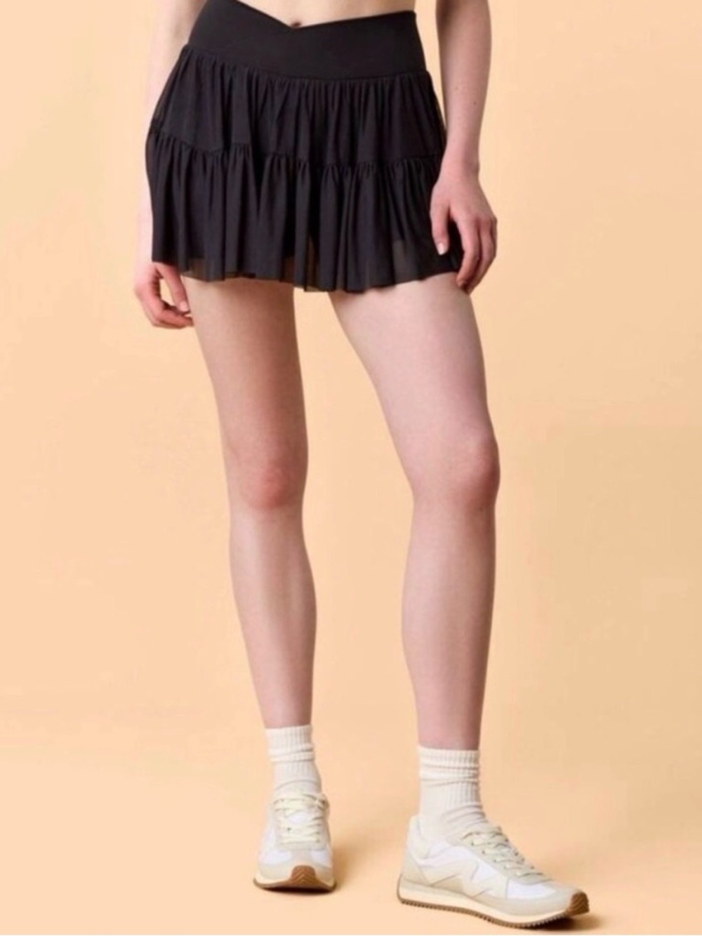 Blogilates NWT Ballerina Mini Skirt SZ XL Black